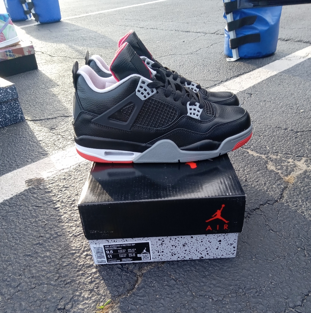 Air Jordan 4 Retro,  Bred Reimagined